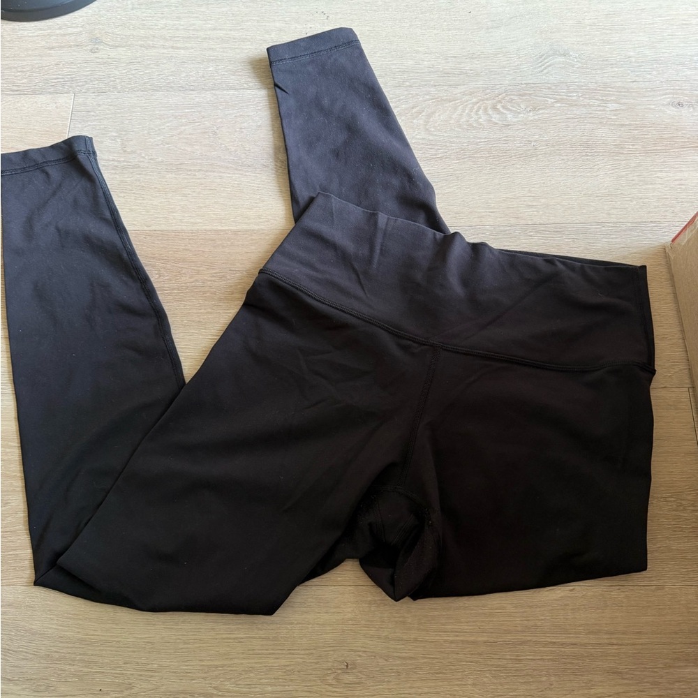 Black High-Waist Workout Leggings